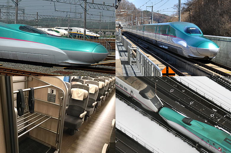 新幹線車内散策：E5系/H5系はやぶさ型